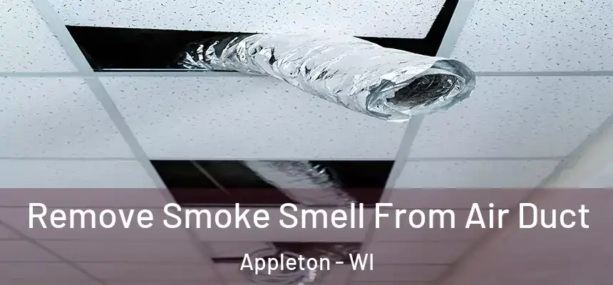 Remove Smoke Smell From Air Duct Appleton - WI