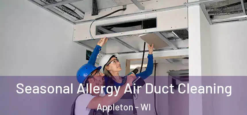 Seasonal Allergy Air Duct Cleaning Appleton - WI